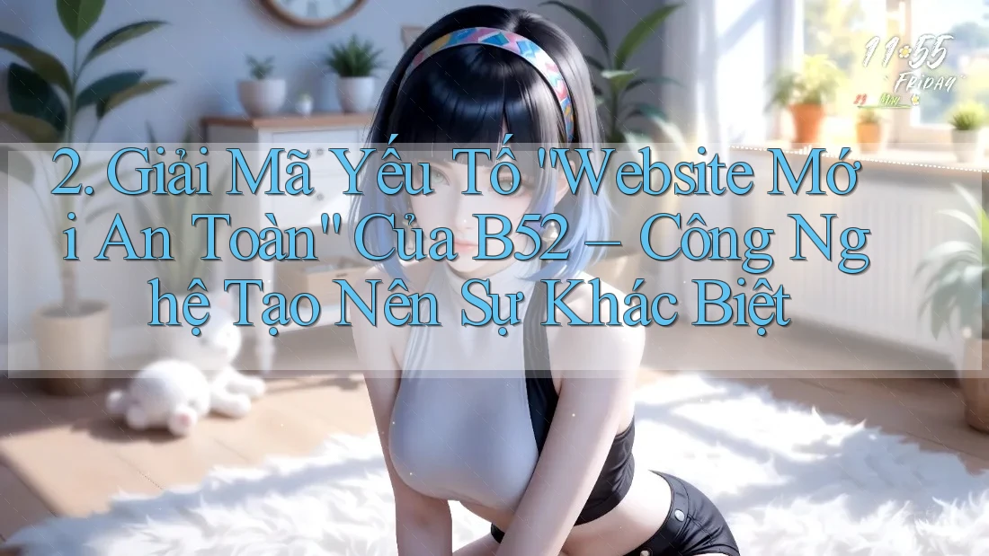 2. Giải Mã Yếu Tố “Website Mới An Toàn” Của B52 – Công Nghệ Tạo Nên Sự Khác Biệt 2. Giải Mã Yếu Tố “Website Mới An Toàn” Của B52 – Công Nghệ Tạo Nên Sự Khác Biệt