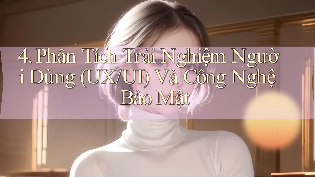 4. Phân Tích Trải Nghiệm Người Dùng (UX/UI) Và Công Nghệ Bảo Mật 4. Phân Tích Trải Nghiệm Người Dùng (UX/UI) Và Công Nghệ Bảo Mật
