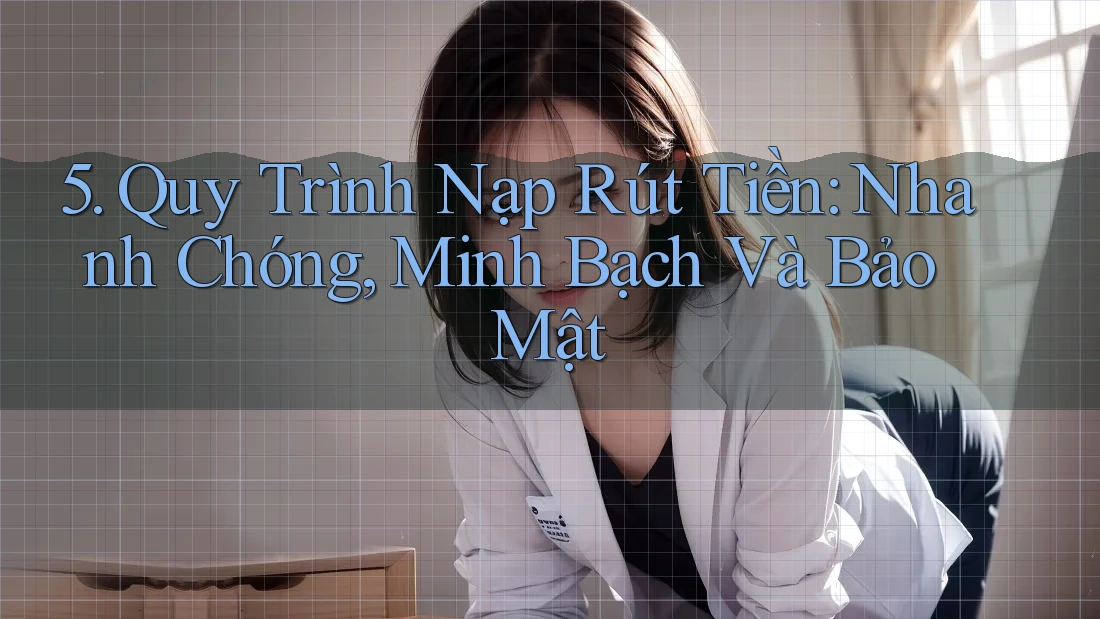5. Quy Trình Nạp Rút Tiền: Nhanh Chóng, Minh Bạch Và Bảo Mật 5. Quy Trình Nạp Rút Tiền: Nhanh Chóng, Minh Bạch Và Bảo Mật