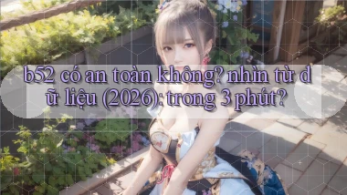 b52 có an toàn không nhìn từ dữ liệu (2026) trong 3 phút