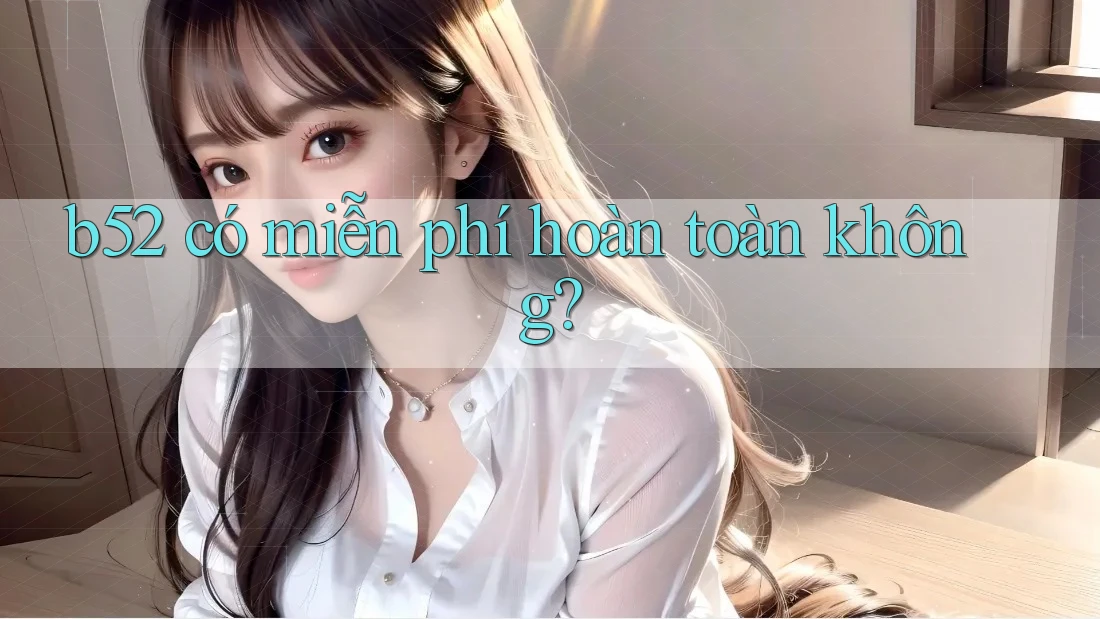 b52 có miễn phí hoàn toàn không? b52 có miễn phí hoàn toàn không?