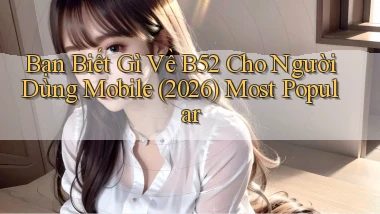 Bạn biết gì về B52 cho người dùng mobile (2026) most popular