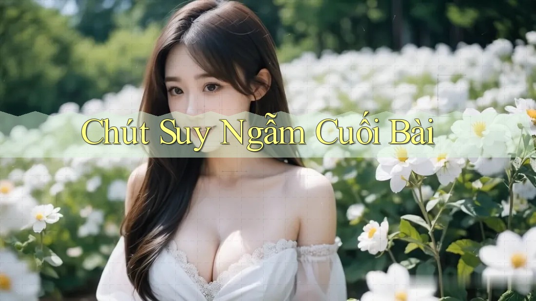 Chút Suy Ngẫm Cuối Bài… Chút Suy Ngẫm Cuối Bài…