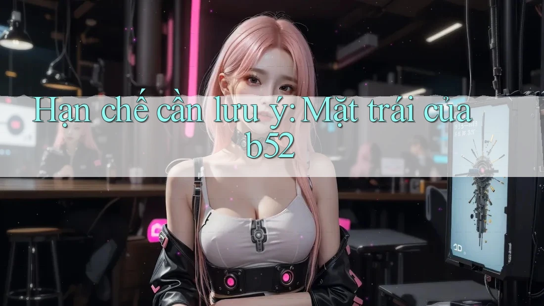 Hạn chế cần lưu ý: Mặt trái của b52 Hạn chế cần lưu ý: Mặt trái của b52