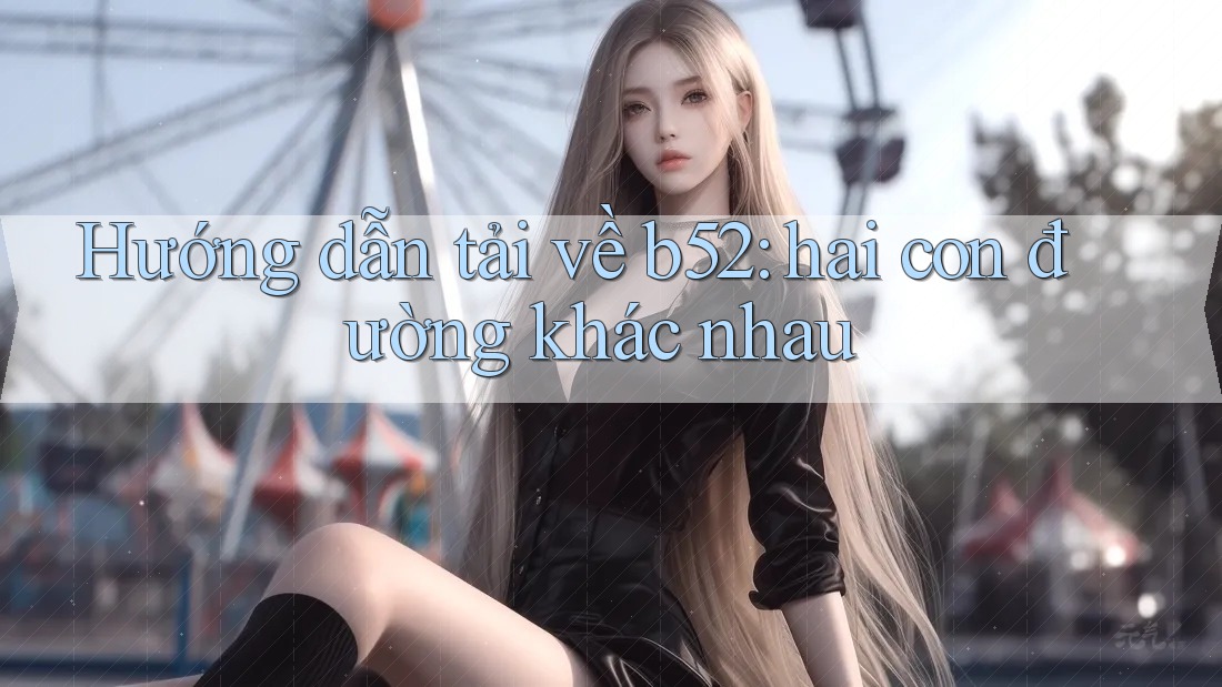Hướng dẫn tải về b52: hai con đường khác nhau Hướng dẫn tải về b52: hai con đường khác nhau