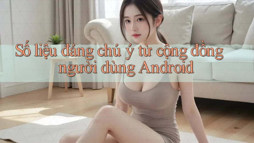 Số liệu đáng chú ý từ cộng đồng người dùng Android