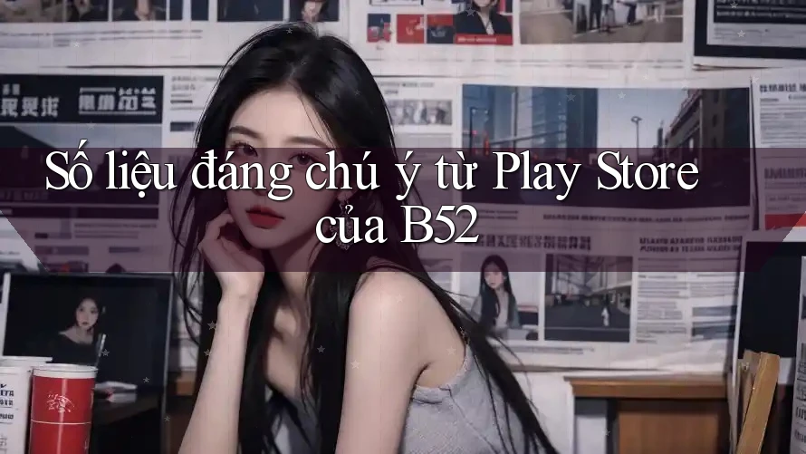 Số liệu đáng chú ý từ Play Store của B52 Số liệu đáng chú ý từ Play Store của B52