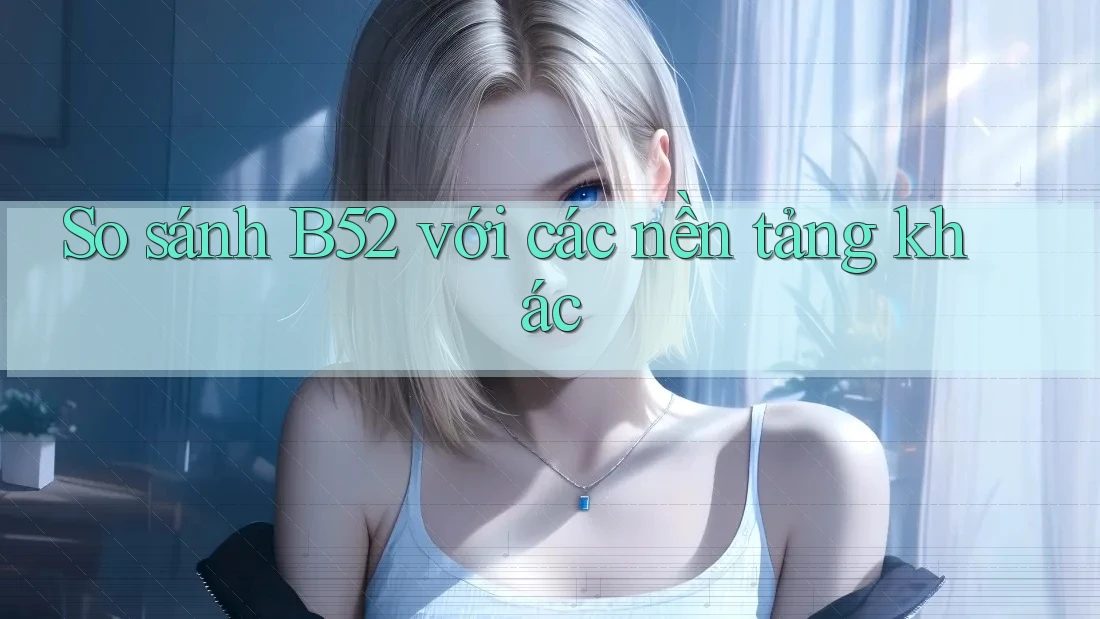 So sánh b52 với các nền tảng khác So sánh b52 với các nền tảng khác