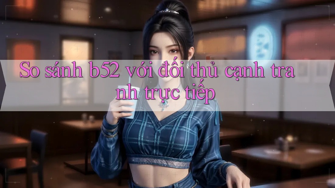 So sánh b52 với đối thủ cạnh tranh trực tiếp So sánh b52 với đối thủ cạnh tranh trực tiếp