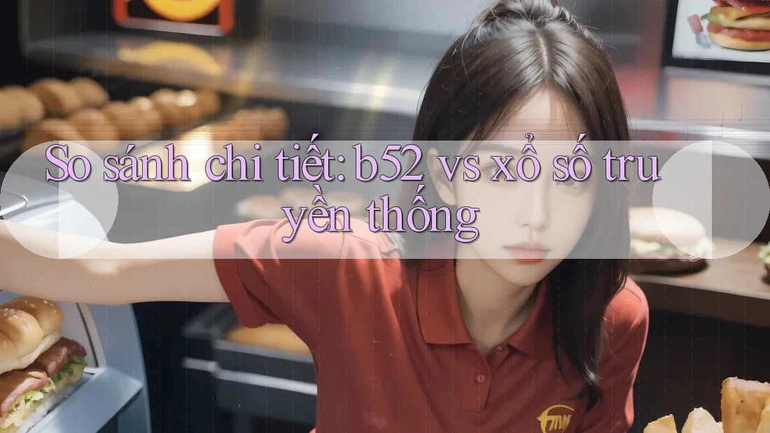 So sánh chi tiết: b52 vs xổ số truyền thống So sánh chi tiết: b52 vs xổ số truyền thống