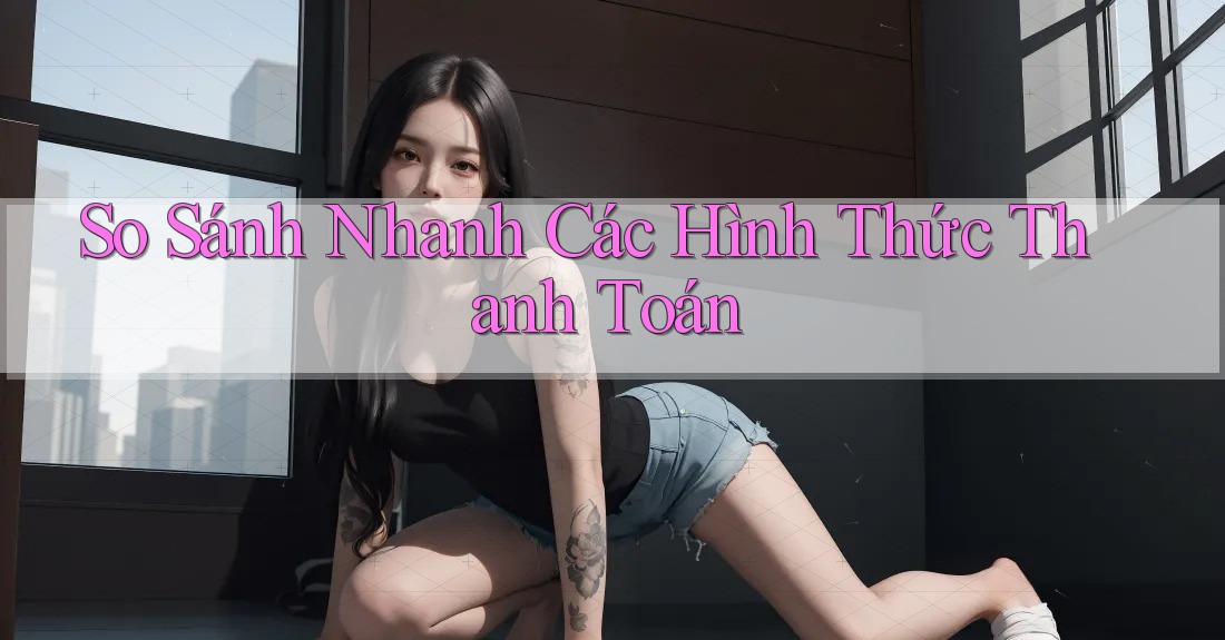 So Sánh Nhanh Các Hình Thức Thanh Toán So Sánh Nhanh Các Hình Thức Thanh Toán