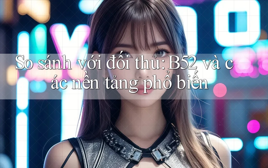 So sánh với đối thủ: B52 và các nền tảng phổ biến So sánh với đối thủ: B52 và các nền tảng phổ biến