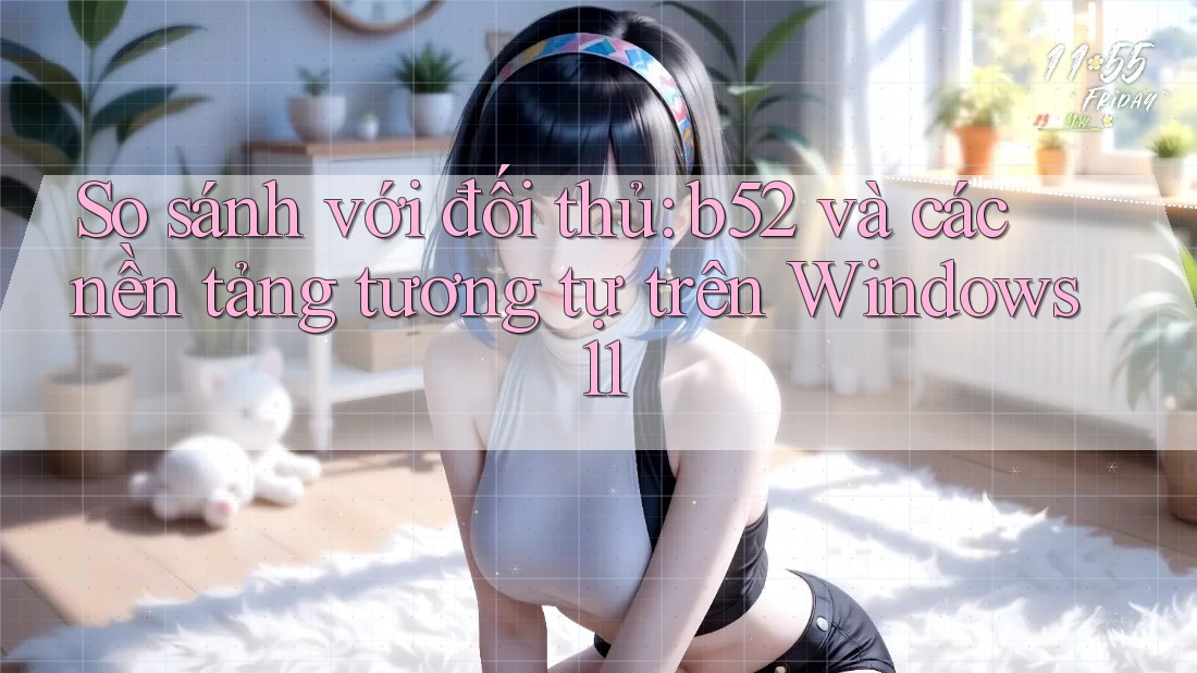 So sánh với đối thủ: b52 và các nền tảng tương tự trên Windows 11 So sánh với đối thủ: b52 và các nền tảng tương tự trên Windows 11