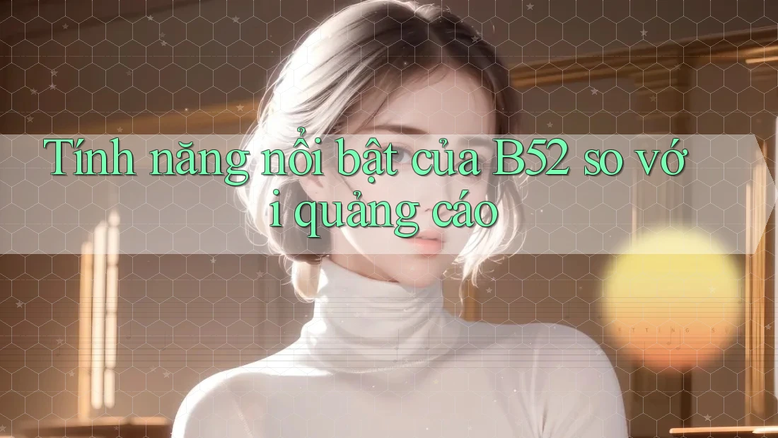 Tính năng nổi bật của B52 so với quảng cáo Tính năng nổi bật của B52 so với quảng cáo