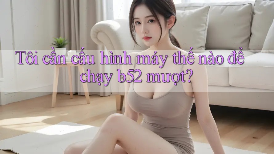 Tôi cần cấu hình máy thế nào để chạy b52 mượt? Tôi cần cấu hình máy thế nào để chạy b52 mượt?