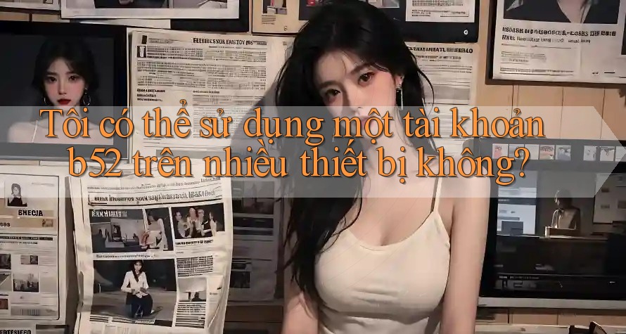 Tôi có thể sử dụng một tài khoản b52 trên nhiều thiết bị không? Tôi có thể sử dụng một tài khoản b52 trên nhiều thiết bị không?