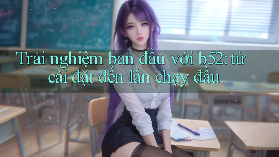 Trải nghiệm ban đầu với b52: từ cài đặt đến lần chạy đầu Trải nghiệm ban đầu với b52: từ cài đặt đến lần chạy đầu