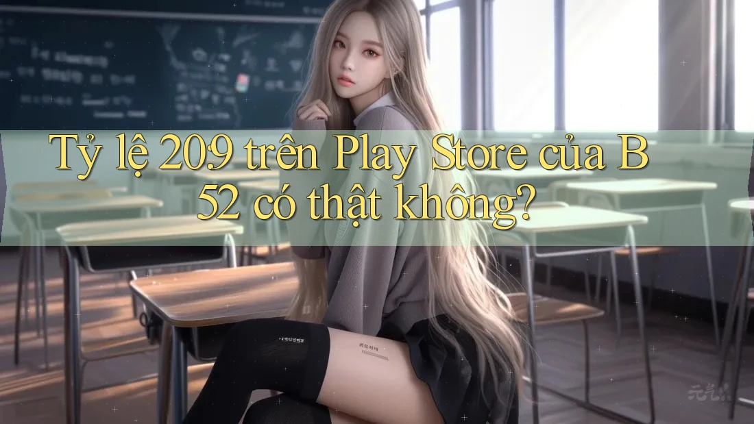 Tỷ lệ 20: 9 trên Play Store của B52 có thật không?