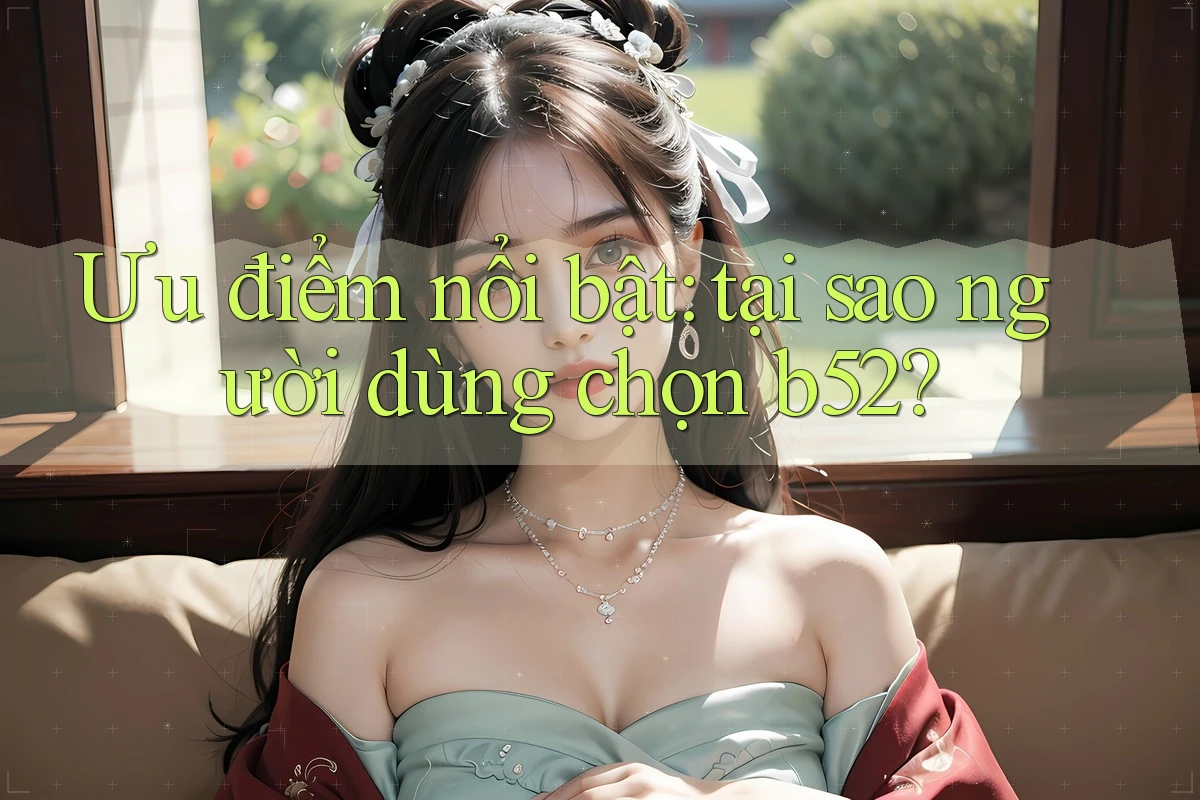 Ưu điểm nổi bật: tại sao người dùng chọn b52?
