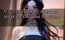 Vì (2026) sao B52 được reviewer uy tín quan tâm sự thật